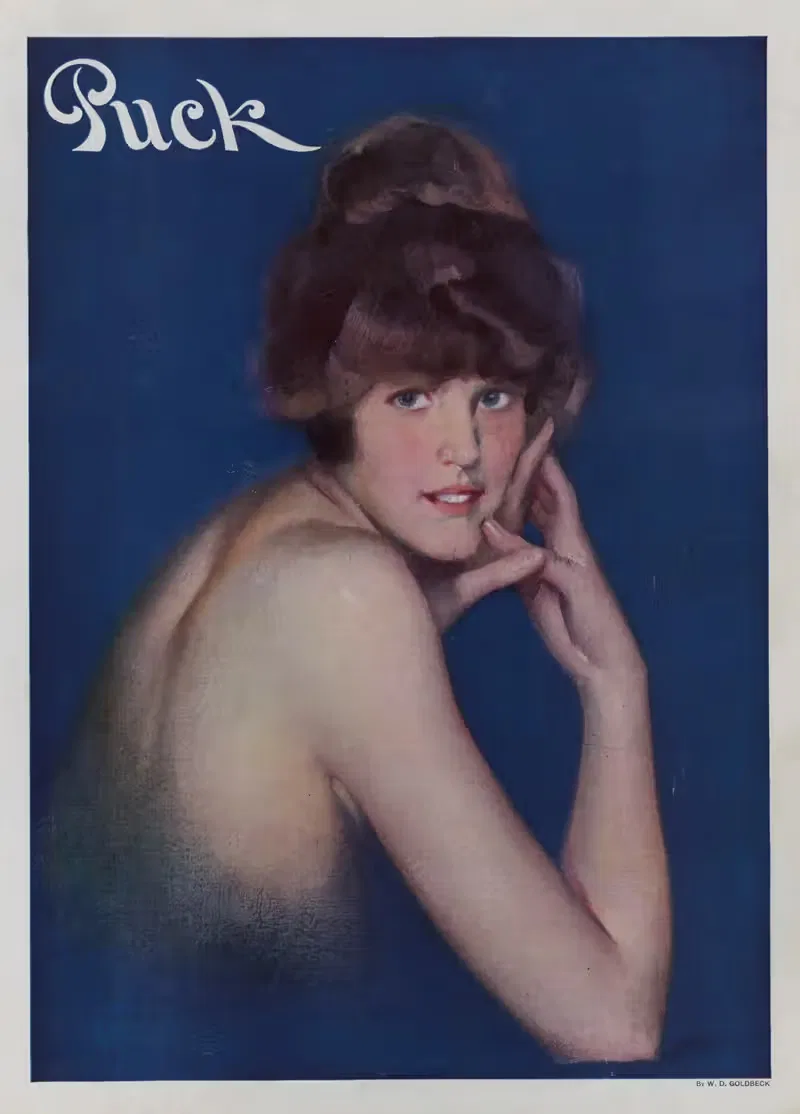 Последние вечерние платья by Уолтер Дин Голдбек, 1914 — digital art print download