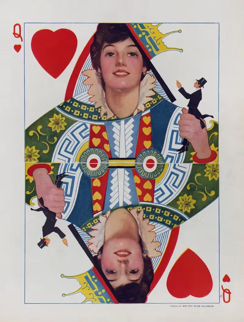 The queen of hearts — Walter Dean Goldbeck