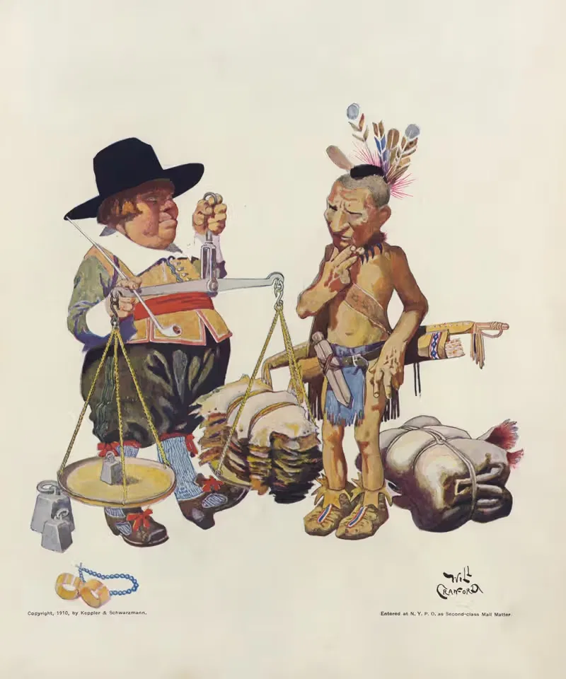 Великий белый вес by Уилл Кроуфорд, 1910 — digital art print download