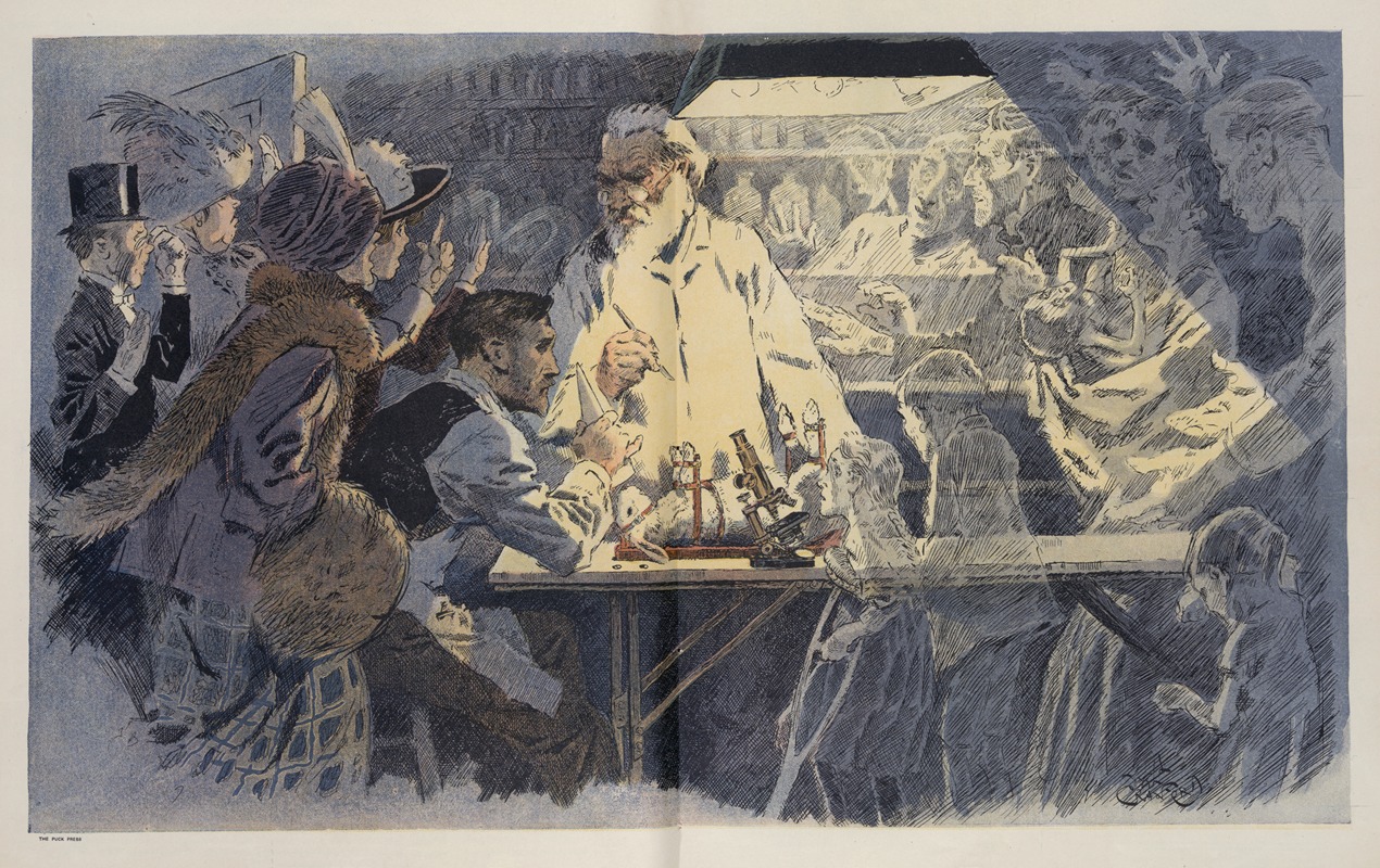 Vivisection by Will Crawford, 1911 — digital art print download