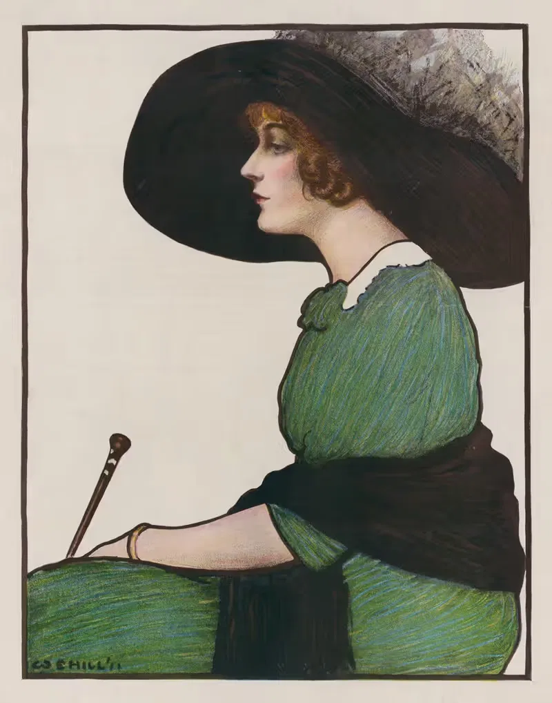 Встретимся на станции by Уильям Эли Хилл, 1911 — digital art print download