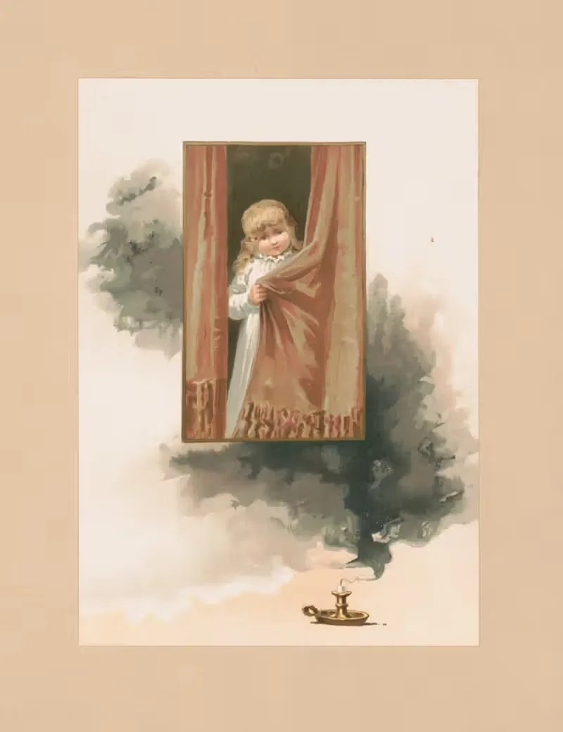 Сон младенца by Уильям Лэдд Тейлор, 1888 — digital art print download