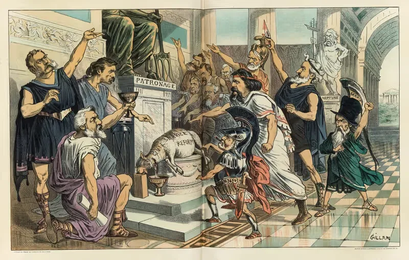 The true meaning of Republican harmony — Bernhard Gillam