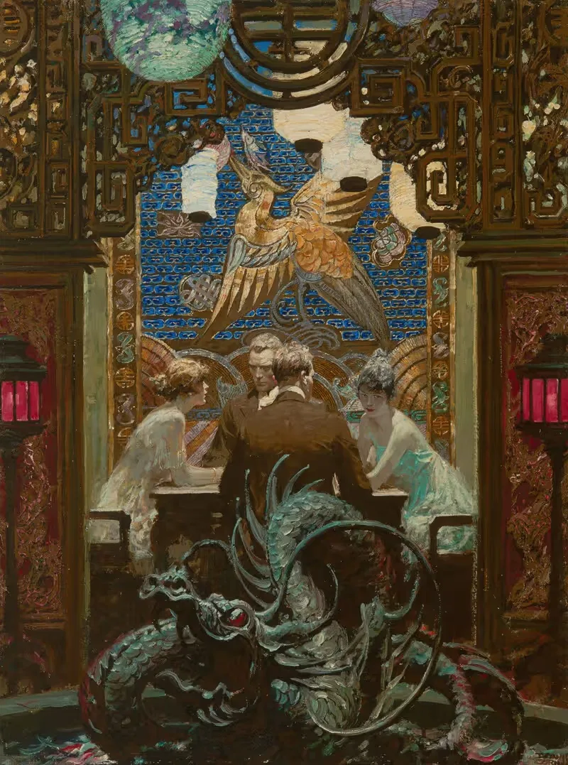 The Den of Iniquity — Dean Cornwell