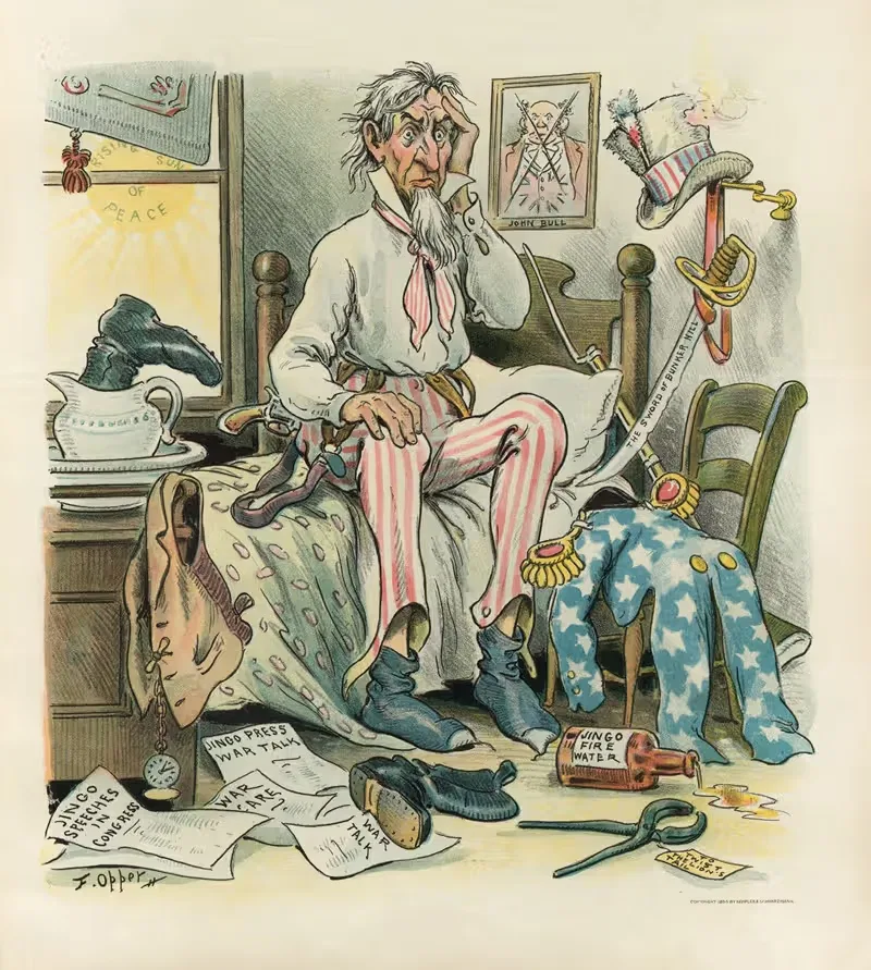 После карнавала by Фредерик Бурр Оппер, 1896 — digital art print download