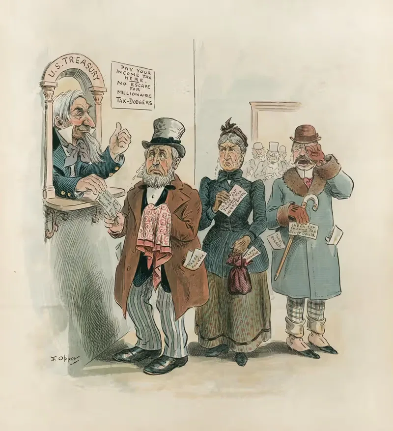'Поднимитесь в кабинет капитана и уладьте все!' by Фредерик Бурр Оппер, 1895 — digital art print download