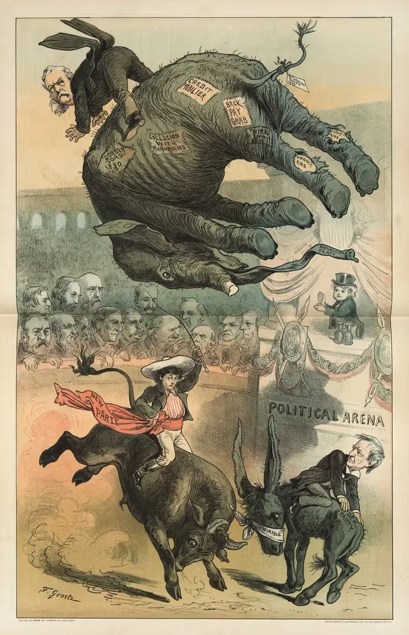 Новый бык на ринге by Фридрих Грец, 1882 — digital art print download