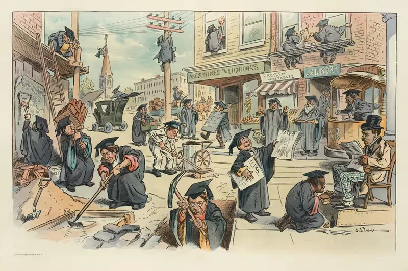A prospect of over-education — John Samuel Pughe