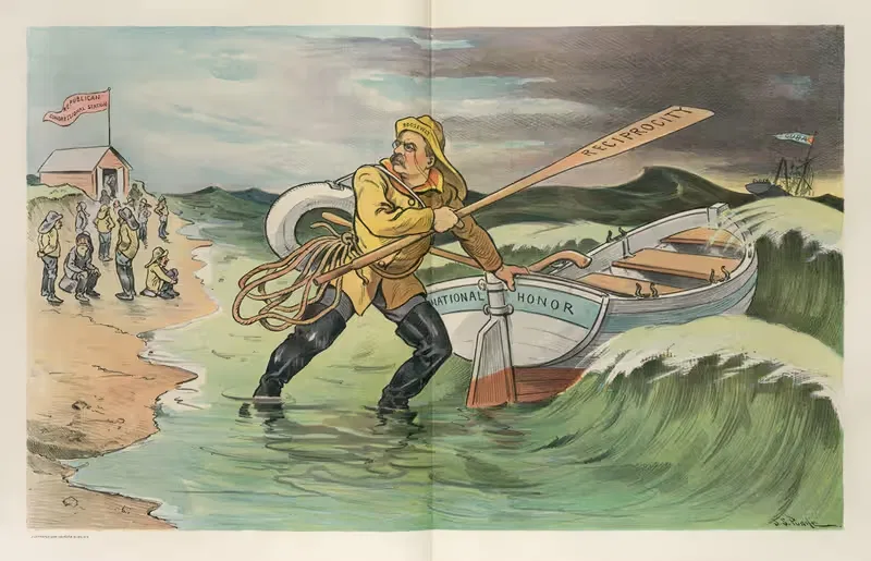 Ищем добровольную команду by Джон Самуэль Паг, 1902 — digital art print download