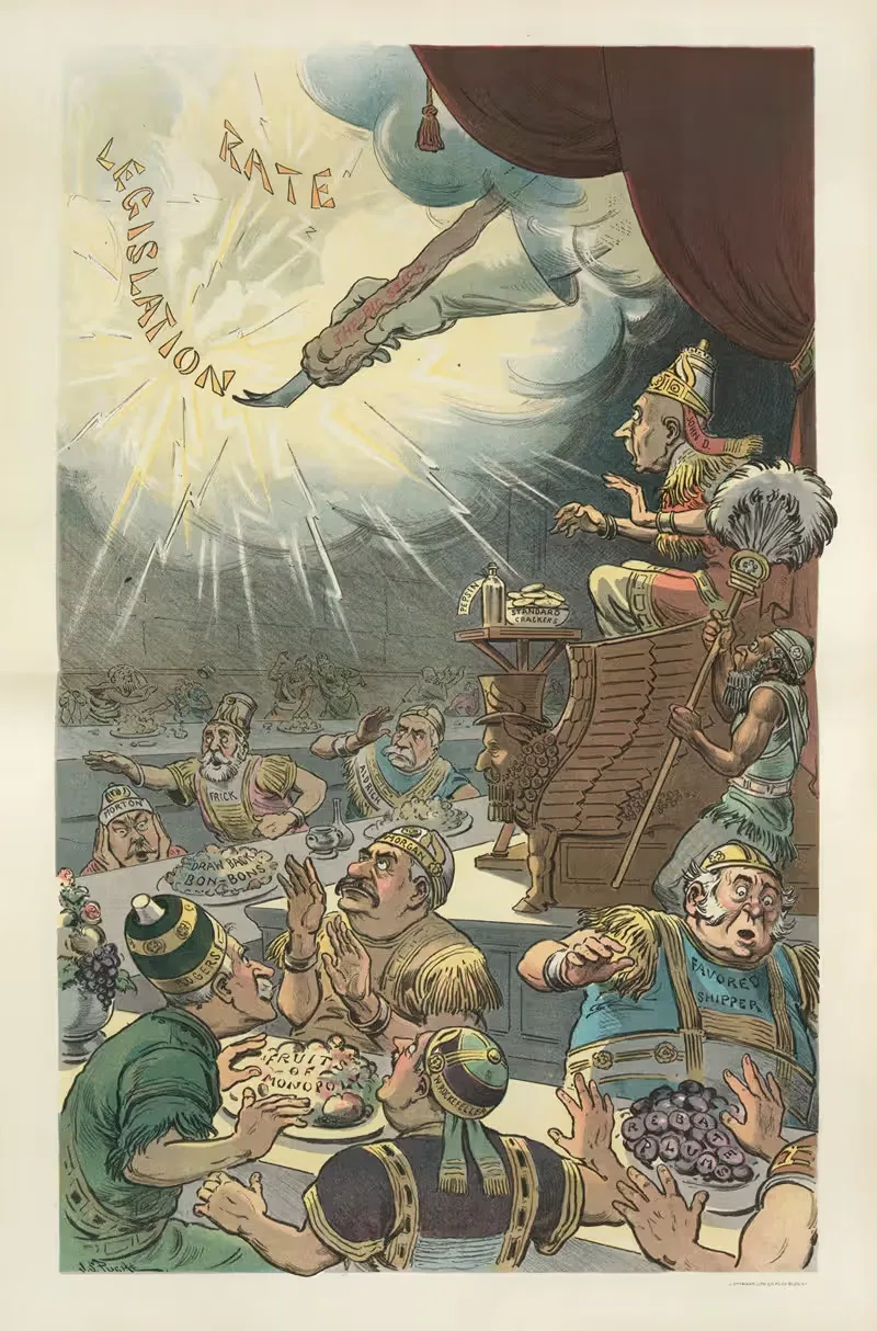 Пиршество Белшадзара by Джон Самуэль Паг, 1905 — digital art print download