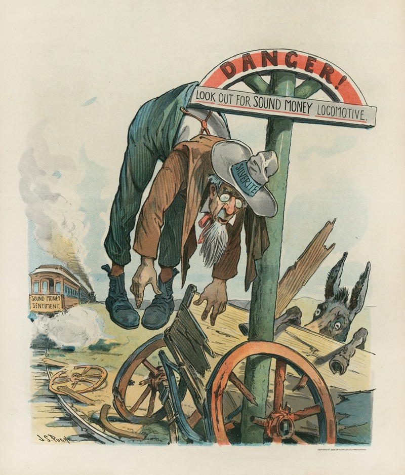 Он не умел читать by Джон Самуэль Паг, 1896 — digital art print download