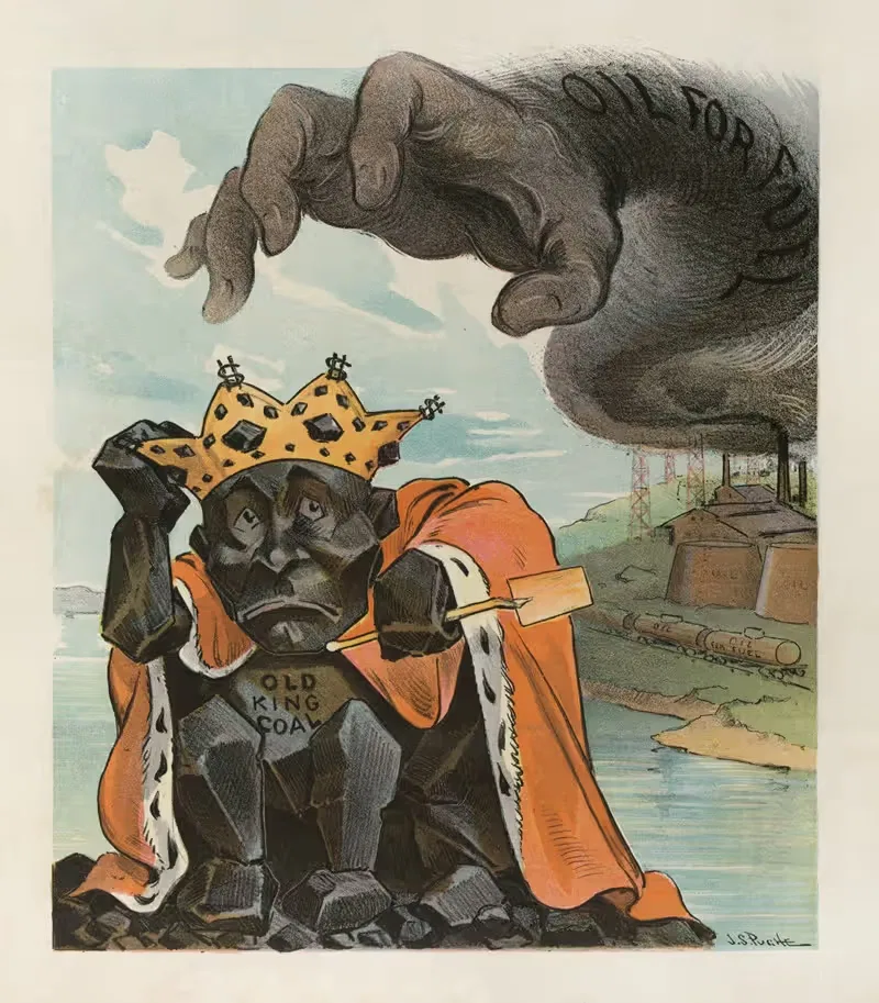 Корона старого короля угля в опасности by Джон Самуэль Паг, 1902 — digital art print download