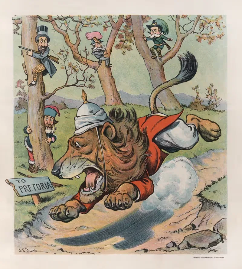 The hunters didn't expect a live lion — John Samuel Pughe