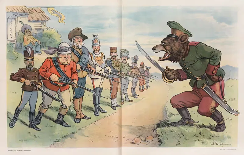 Последняя китайская стена by Джон Самуэль Паг, 1901 — digital art print download
