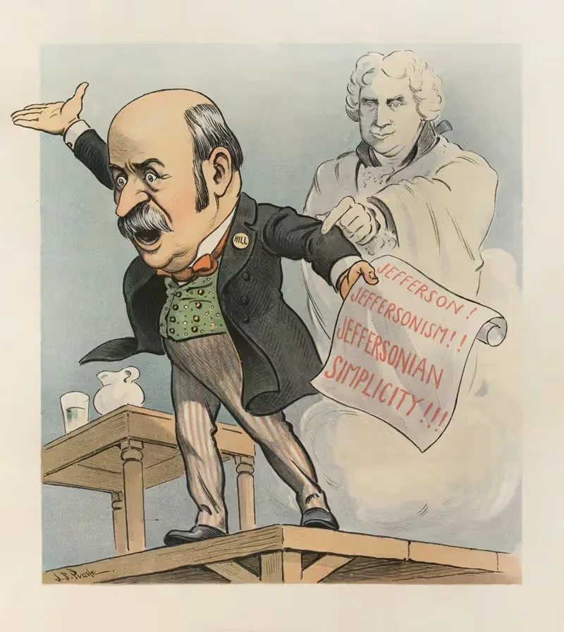 The shade of Jefferson protests — John Samuel Pughe