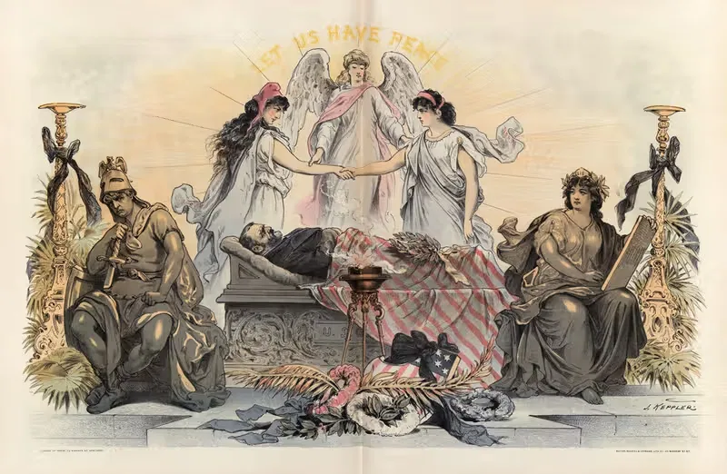 В память о Ю. С. Гранте by Джозеф Фердинанд Кепплер, 1885 — digital art print download