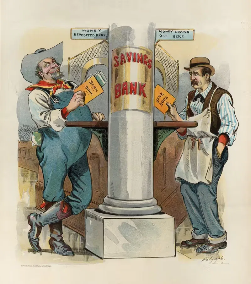 A puzzling feature of the new prosperity — Louis Dalrymple