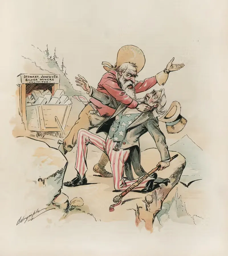 Сенаторский отчаянный человек by Луис Далримпл, 1893 — digital art print download
