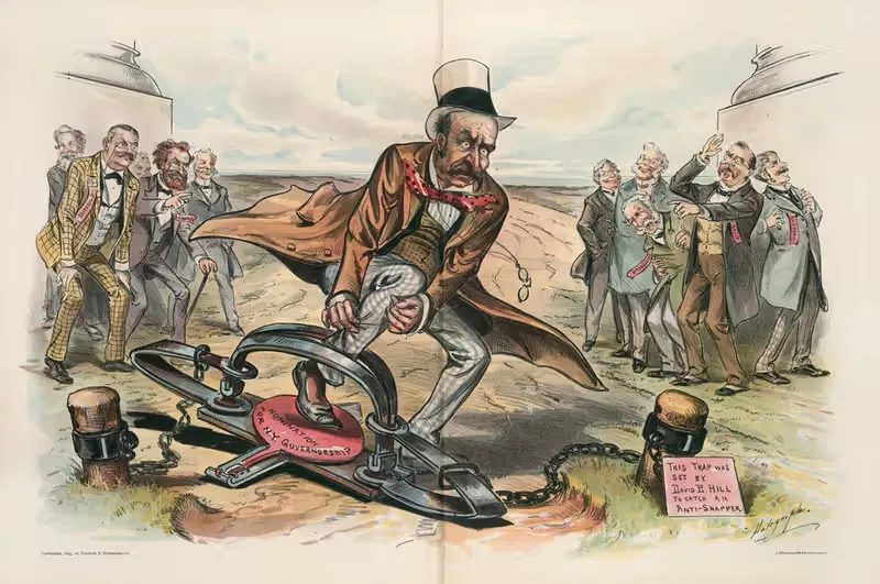 Пойманный в собственную ловушку by Луис Далримпл, 1894 — digital art print download