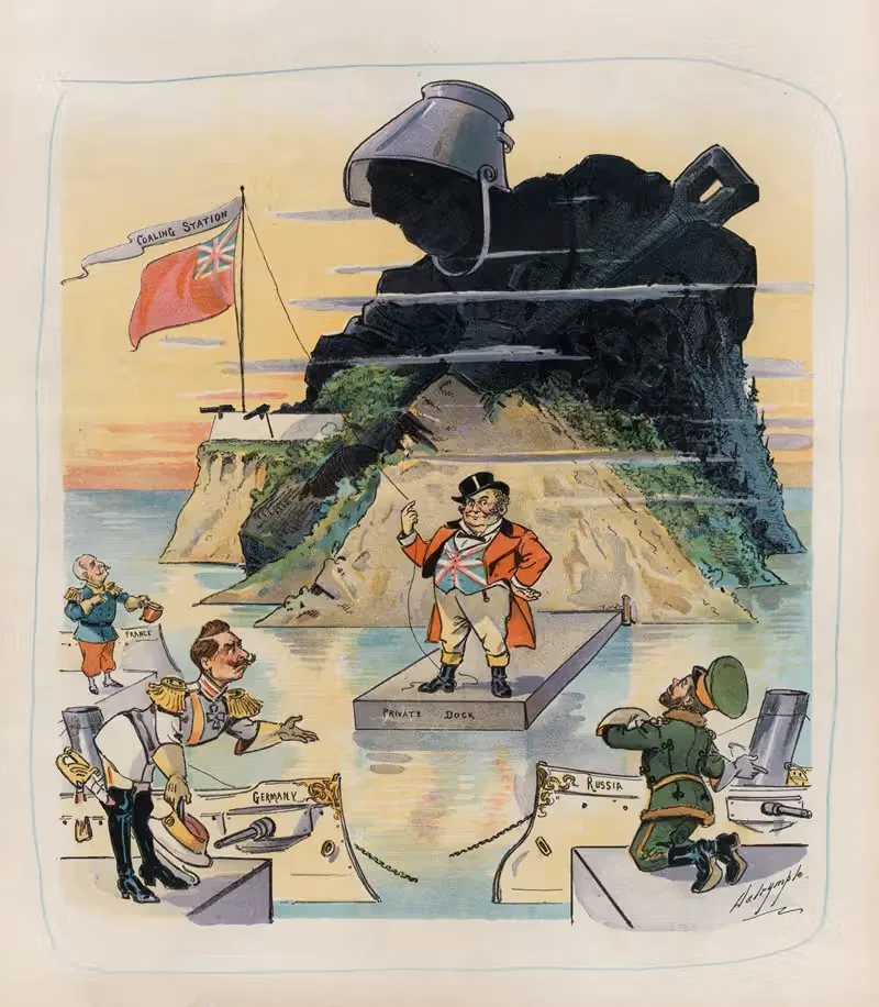 Coal is king in the far east — Louis Dalrymple