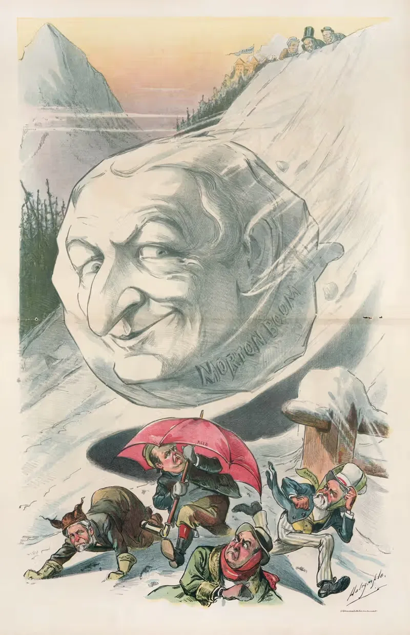 Осторожно, там, ребята! by Луис Далримпл, 1896 — digital art print download