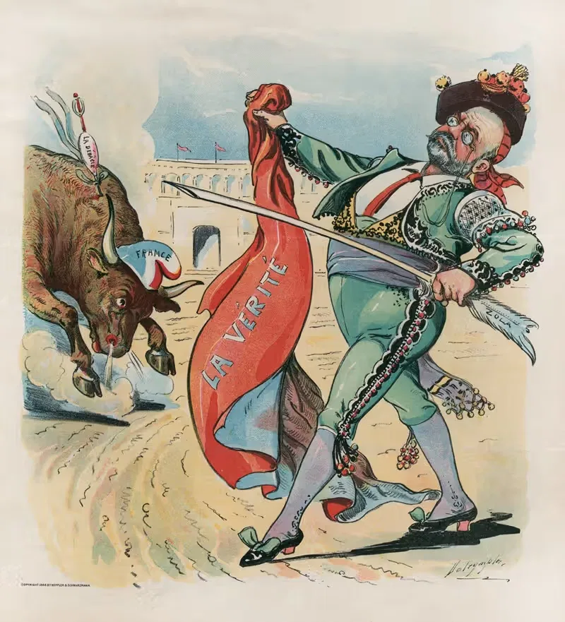 The fearless toreador — Louis Dalrymple