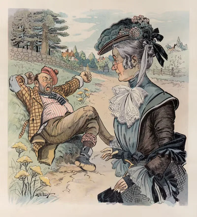 Угрюмый взгляд by Самуэль Эрхарт, 1902 — digital art print download