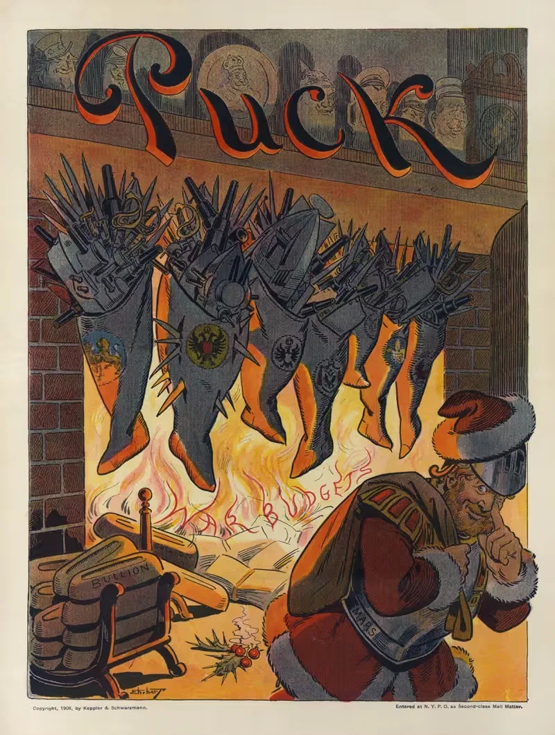 На земле мир, добрая воля к людям by Самуэль Эрхарт, 1908 — digital art print download