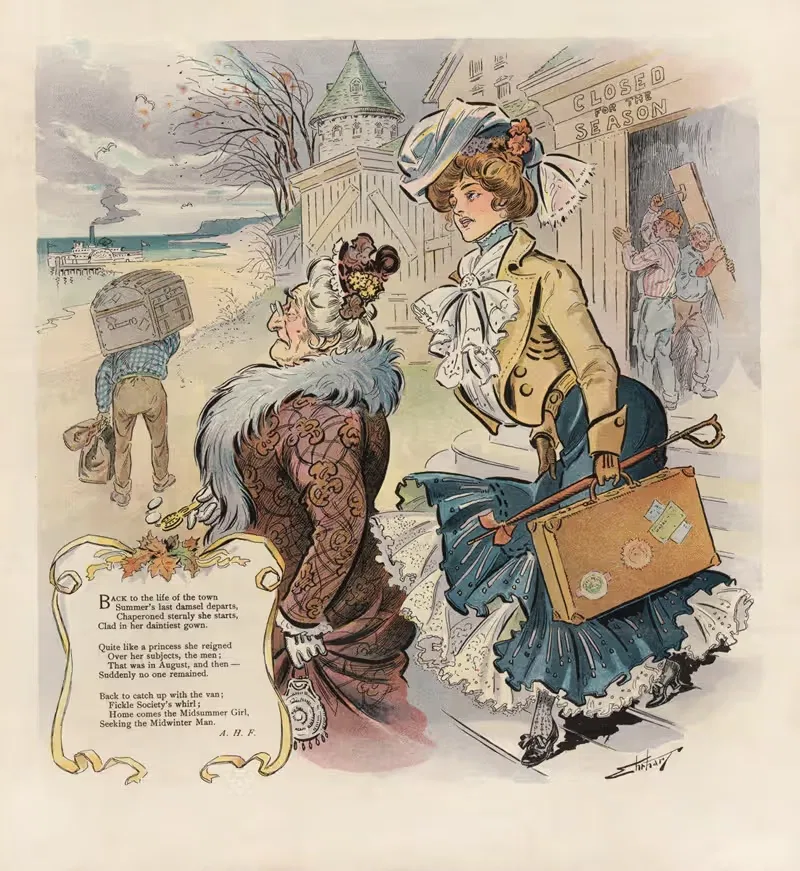 Перемещение их лагеря by Самуэль Эрхарт, 1902 — digital art print download