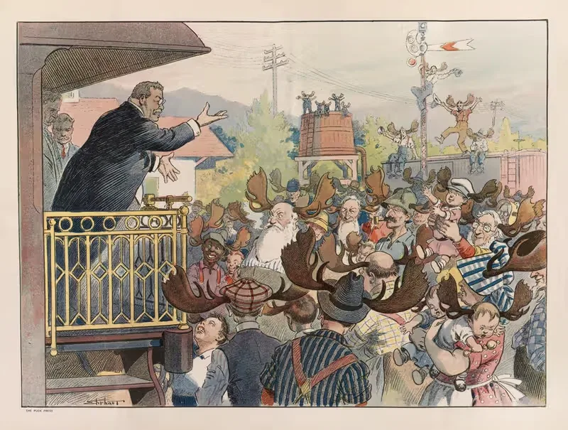 The crowd as it looks to Theodore — Samuel Ehrhart