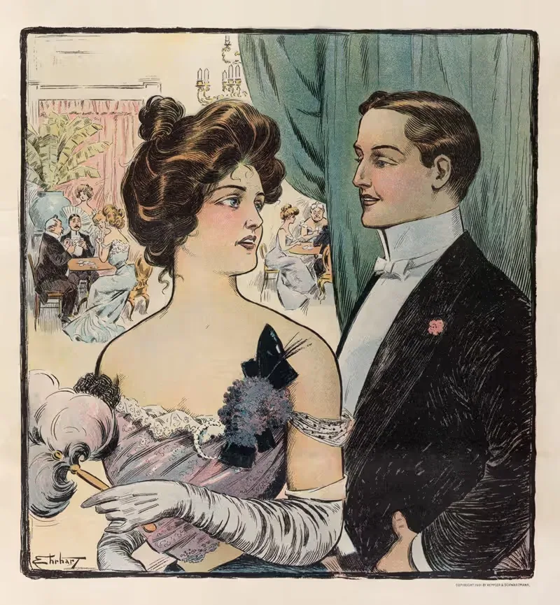 The feminine view by Samuel Ehrhart, 1901 — digital art print download