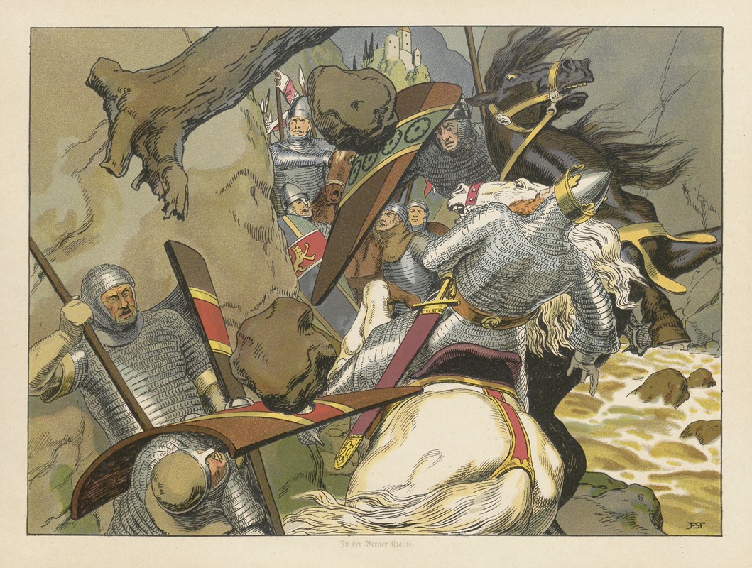 Кайзер Ротбарт Пл.04 by Франц Штасен, 1913 — digital art print download