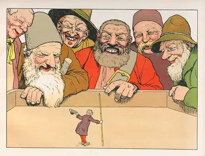 Путешествия Гулливера Пл.6 by Ганс Шрёдер, 1911 — digital art print download
