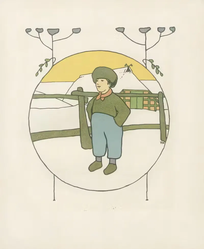 Горсть яблок пл. 15 by Теодор Херрманн, 1906 — digital art print download