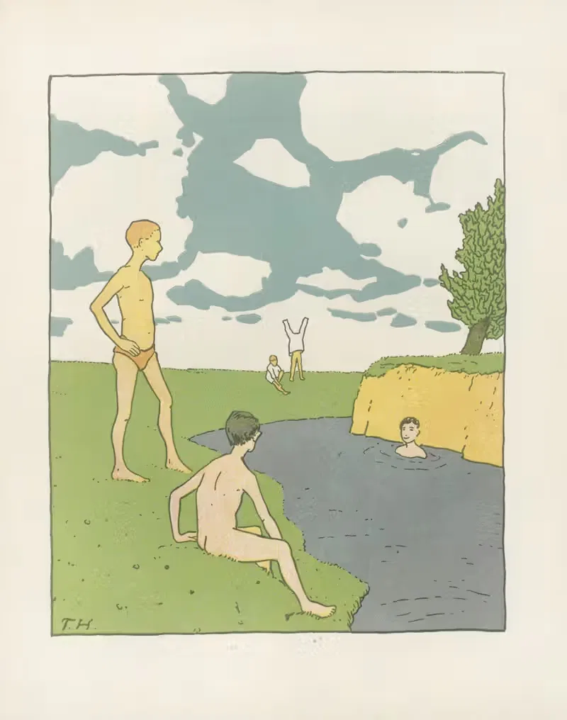 Ведро яблок, пл. 19 by Теодор Херрманн, 1906 — digital art print download