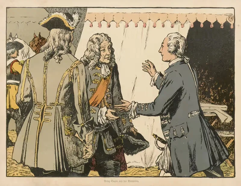 Фридрих Великий Пл.5 by Франц Мюллер-Мюнстер, 1912 — digital art print download