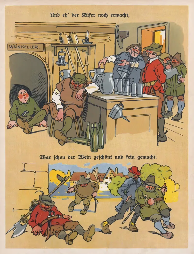 Хайнцельмэннчен пл.10 by Фриц Гарейс мл., 1912 — digital art print download