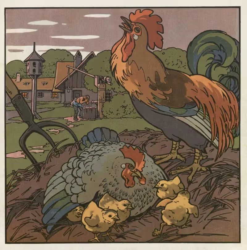 Наши домашние животные Pl.02 by Фриц Гарейс мл., 1911 — digital art print download
