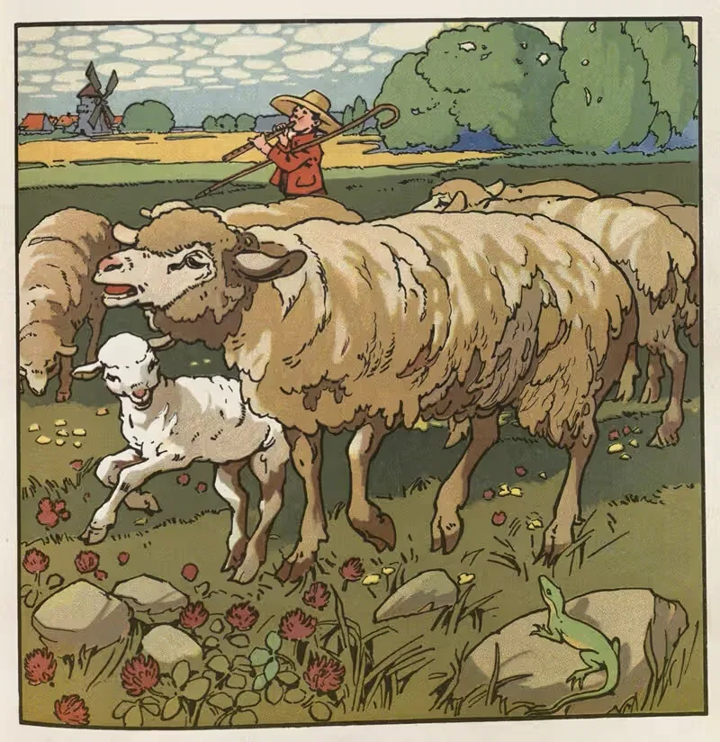 Наши домашние животные Пл.06 by Фриц Гарейс мл., 1911 — digital art print download