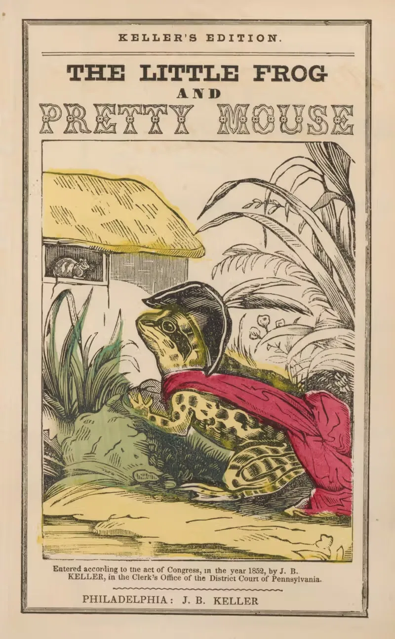 The little frog and pretty mouse Pl.1 — John B. Keller
