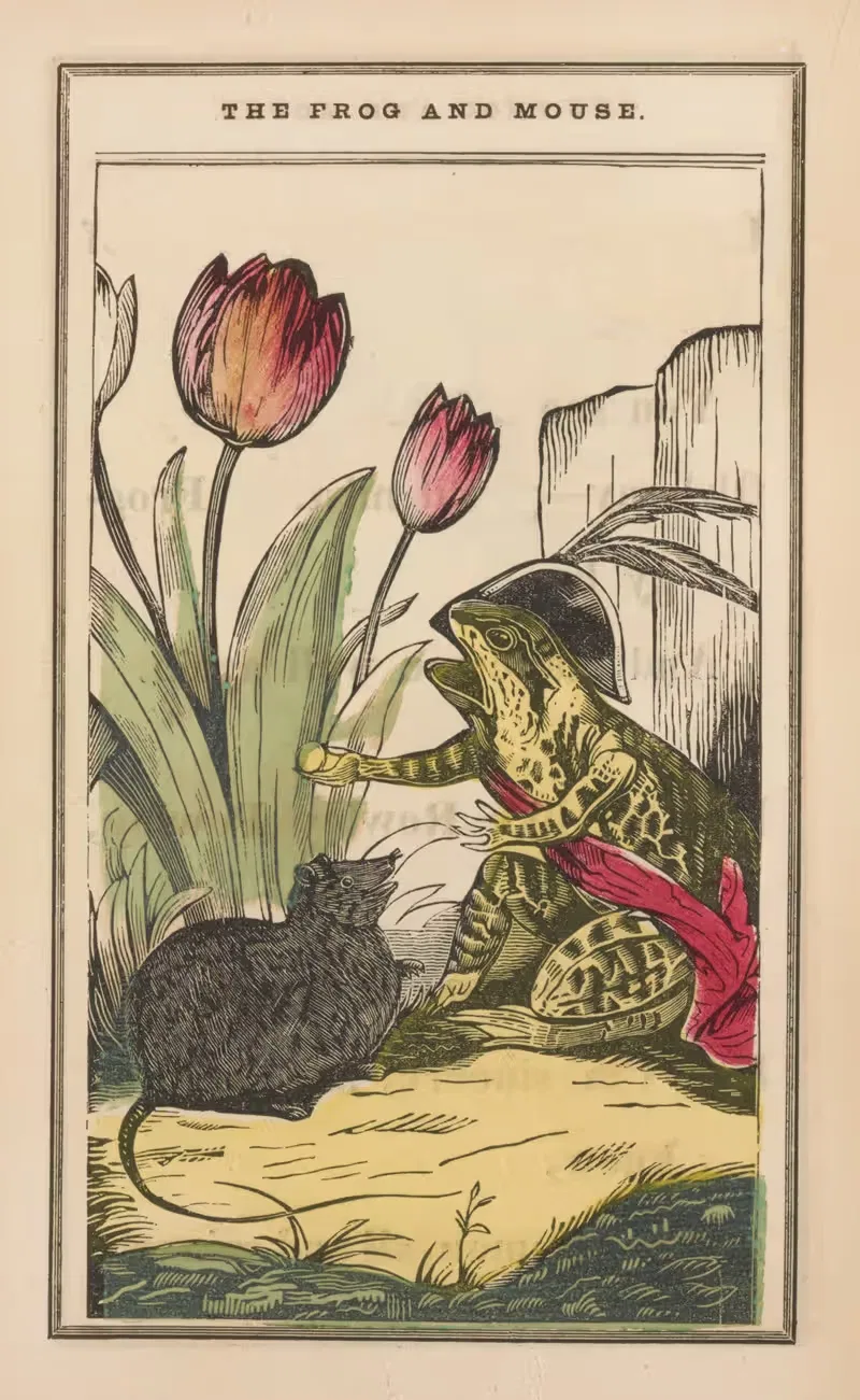 The little frog and pretty mouse Pl.5 — John B. Keller