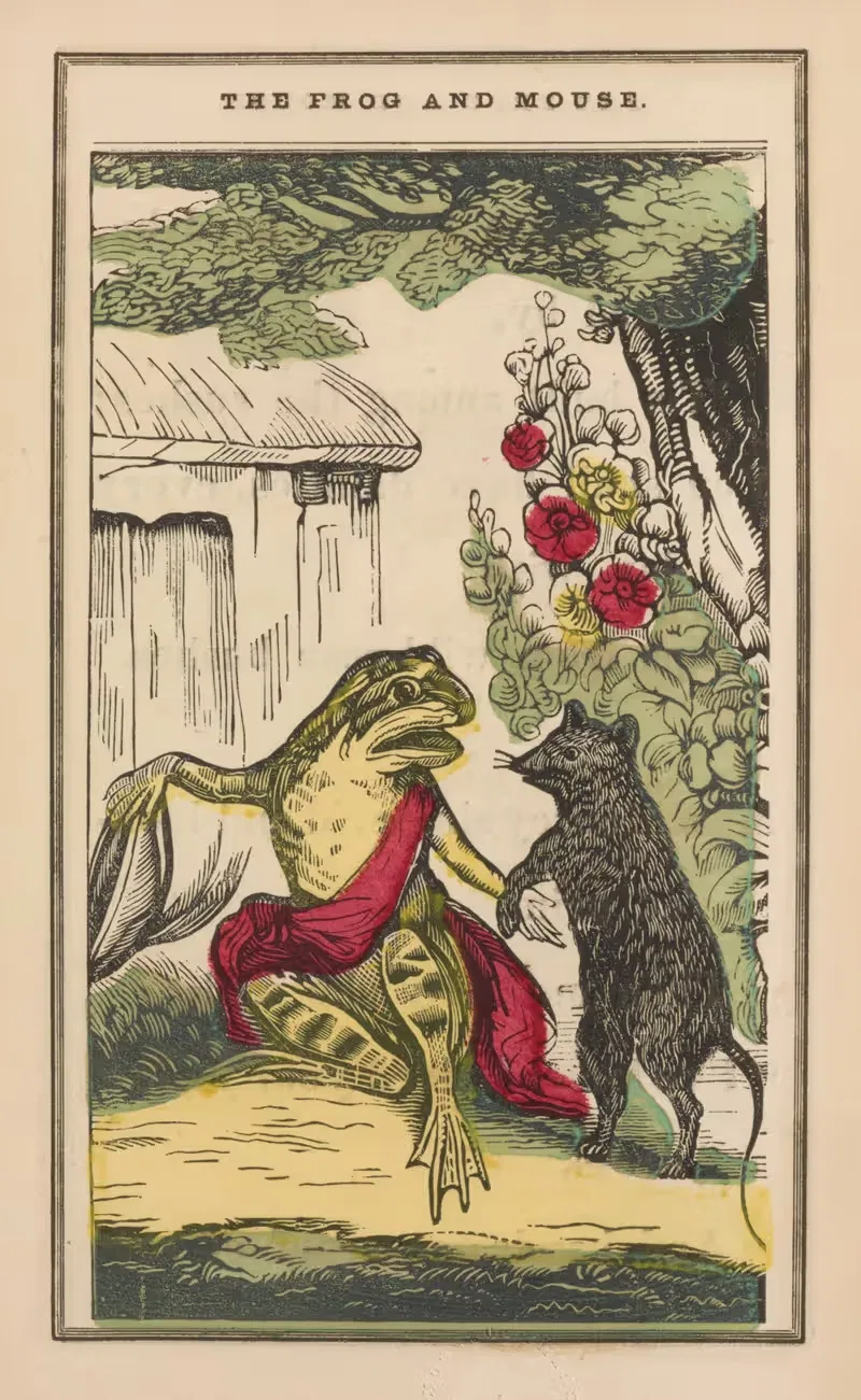 The little frog and pretty mouse Pl.6 — John B. Keller