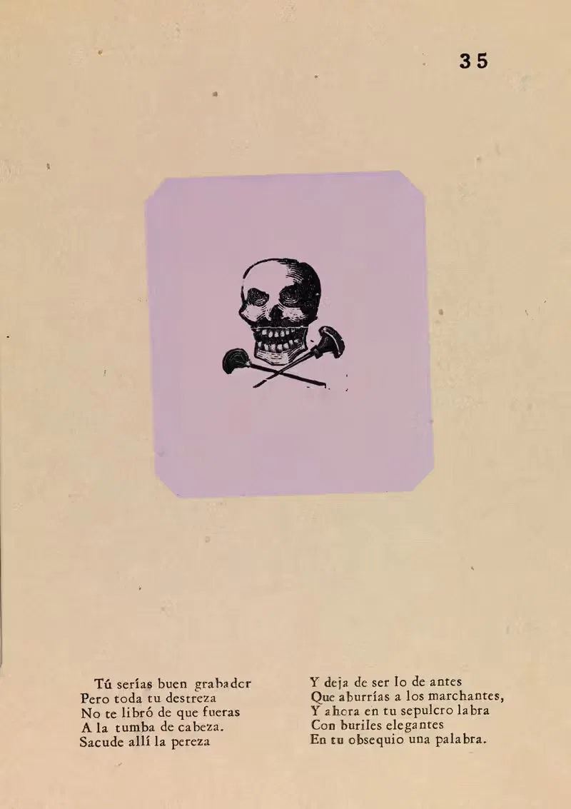 Calavera of the Engraver — José Guadalupe Posada