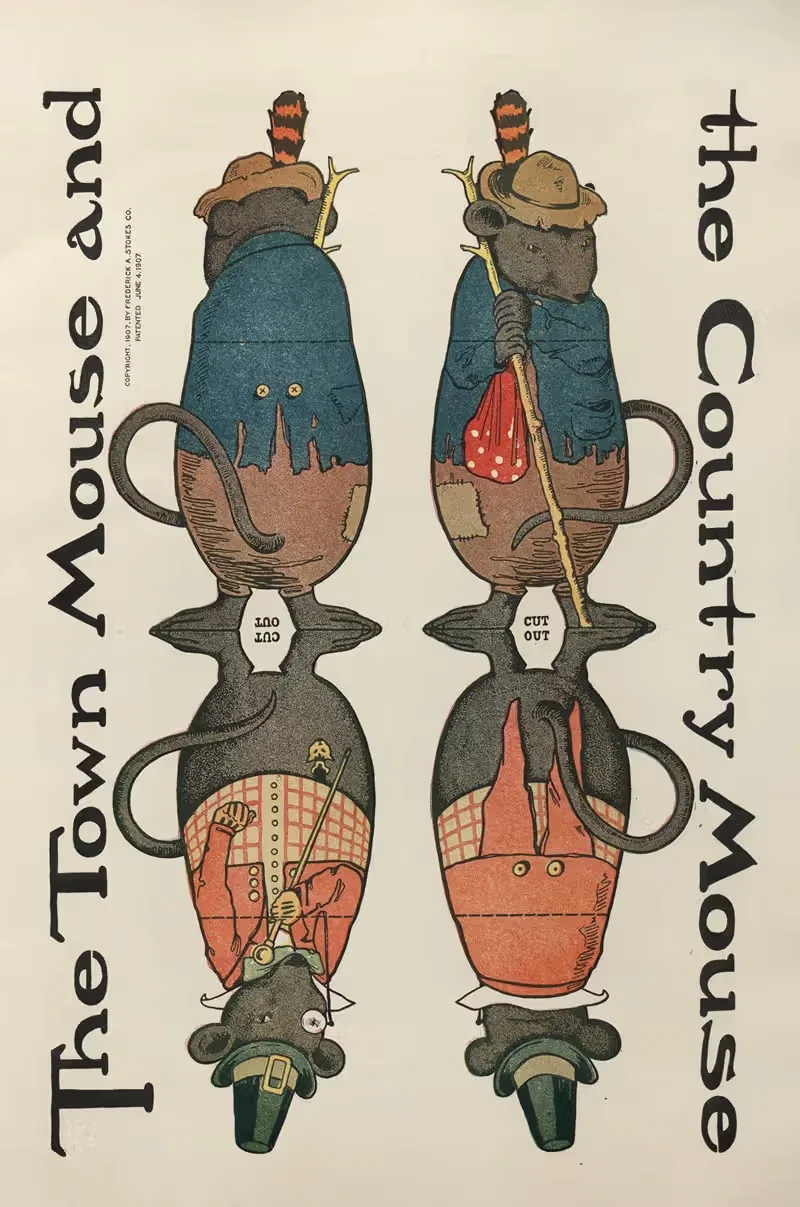 The town mouse and the country mouse — M.A. Glen