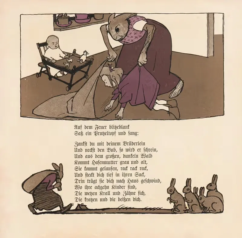 Прюцельтопф Pl.10 by Вильгельм Шульц, 1908 — digital art print download