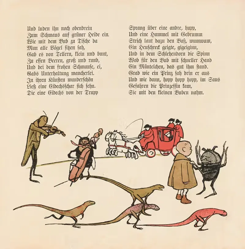Der Prutzeltopf Pl.19 by Wilhelm Schulz, 1908 — digital art print download