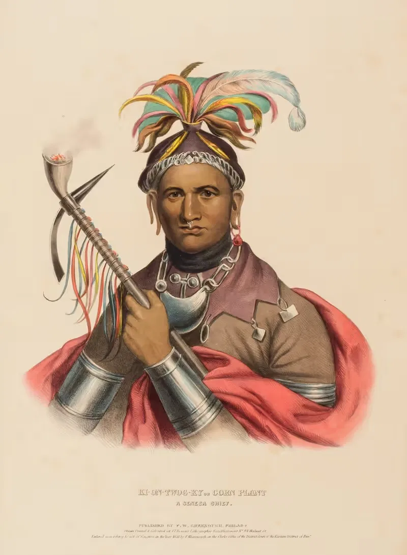 Ки-Он-Твог-Ки by Чарльз Берд Кинг, 1836 — digital art print download