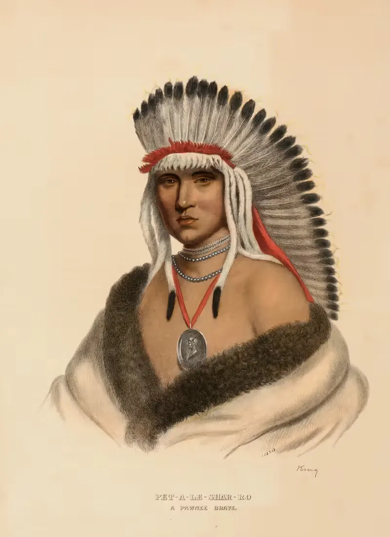 Pet-A-Le-Shar-Ro. A Pawnee Brave — Charles Bird King