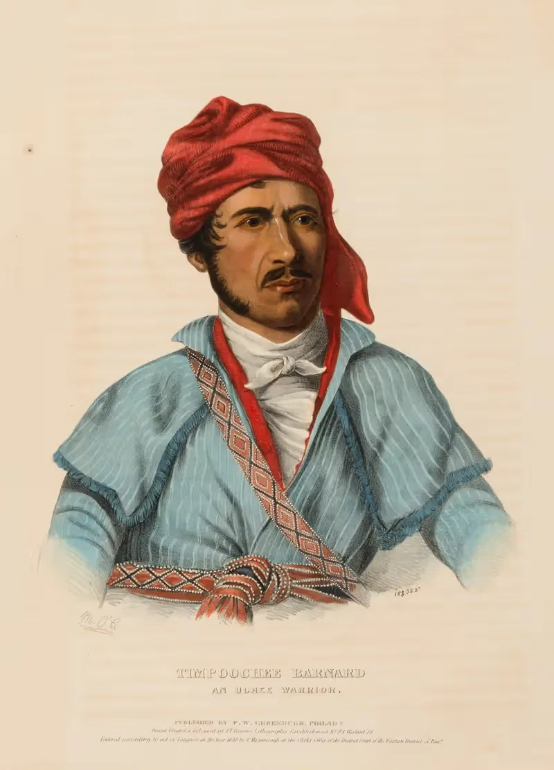Тимпучи Барнард. Учи воин by Чарльз Берд Кинг, 1838 — digital art print download