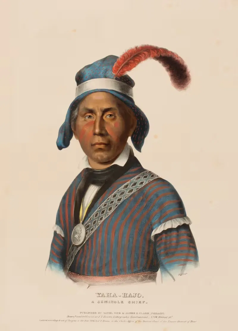 Yaha-Hajo. A Seminole Chief — Charles Bird King
